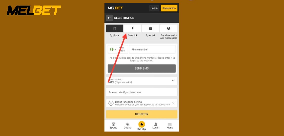 Using a Promo Code in the Melbet App